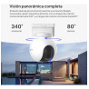 Cámara de seguridad EZVIZ EB8 4G IP65 con batería 10400mAh