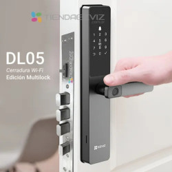 Cerradura inteligente Wi-Fi EZVIZ DL05 IP65 mediante huella dactilar