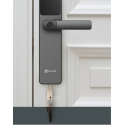 Cerradura inteligente Wi-Fi EZVIZ DL05 IP65 mediante huella dactilar