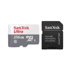 Memoria Micro SD SANDISK ULTRA 256GB Clase 10