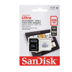 Memoria Micro SD SANDISK ULTRA 256GB Clase 10
