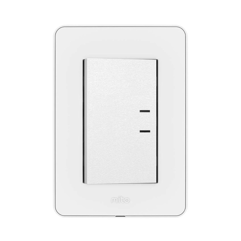 Conjunto armado JELUZ MITO 1 punto 10A blanco Conjunto armado JELUZ MITO 1 punto 10A blanco