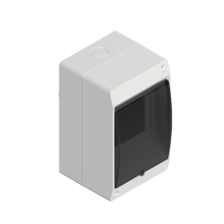 Caja para térmicas SISTELECTRIC 4 módulos exterior blanco