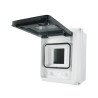 Caja para térmicas SISTELECTRIC 4 módulos exterior IP65 gris