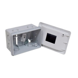 Caja para térmicas SISTELECTRIC 4 módulos embutir blanco
