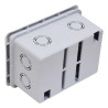 Caja para térmicas SISTELECTRIC 4 módulos embutir blanco