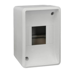 Caja para térmicas SISTELECTRIC 4 módulos exterior gris