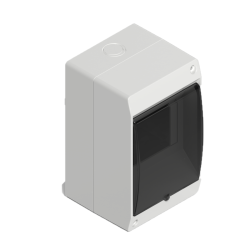 Caja para térmicas SISTELECTRIC 4 módulos exterior blanco