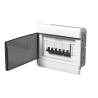 Caja para térmicas SISTELECTRIC 8 módulos embutir blanco