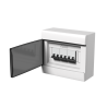 Caja para térmicas SISTELECTRIC 8 módulos exterior gris