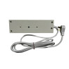 Prolongador CAMBRE 4 tomas 10A 220V 3 metros base multiple