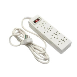 Prolongador CAMBRE 4 tomas 10A 220V 3 metros base multiple