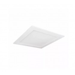 Panel embutido led LUCCIOLA Plasma cuadrado 18w 4000k luz neutra niquel