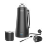 Termo eléctrico PEABODY PE-ET1000N 1 litro 700W acero inoxidable negro outlet