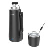 Termo eléctrico PEABODY PE-ET1000N 1 litro 700W acero inoxidable negro outlet