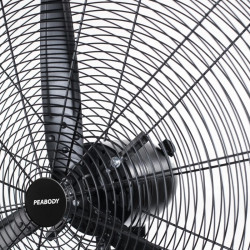 Ventilador de pie y pared PEABODY PE-VI260M Industrial 26'' 220W paletas metálicas