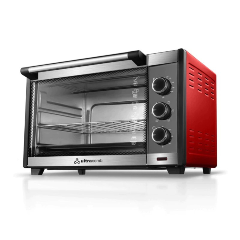 Horno eléctrico ULTRACOMB UC-45CN 45 litros 1600W rojo reacondicionado Horno eléctrico ULTRACOMB UC-45CN 45 litros 1600W rojo reacondicionado