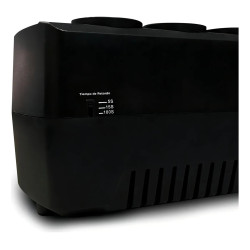 Estabilizador de tensión TRV POWERSAFE 1000W 6 tomas con retardo de conexión