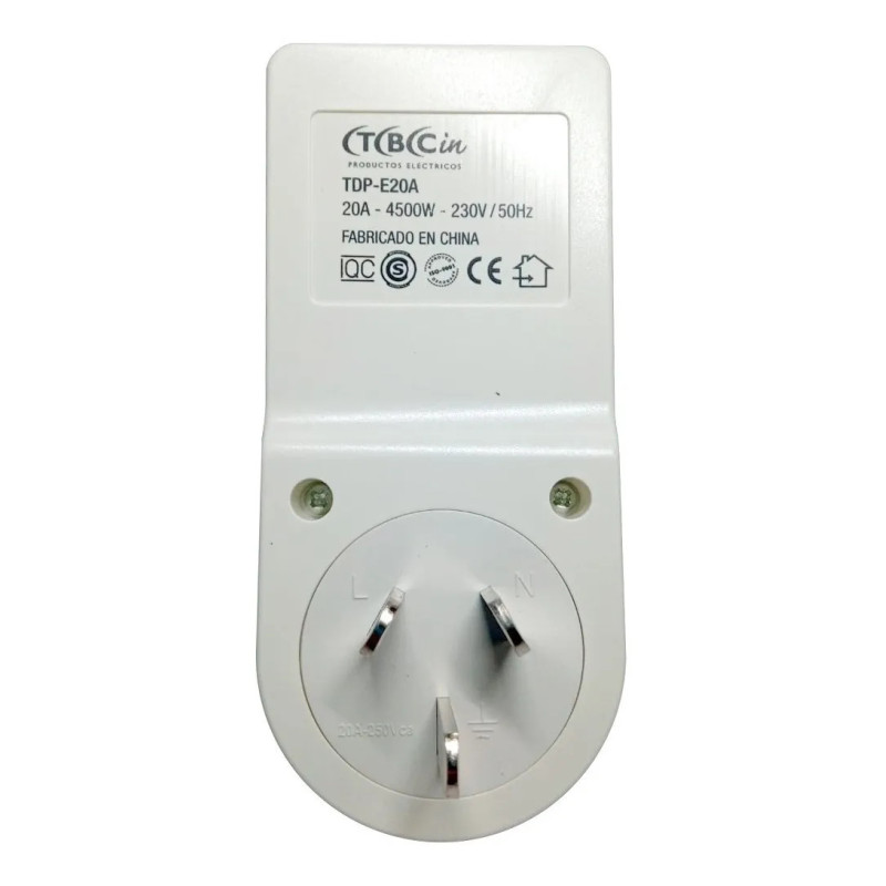 Protector de tensión TBCIN 20A 4500W 245V