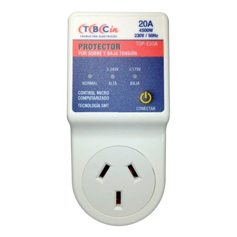 Protector de tensión TBCIN 20A 4500W 245V