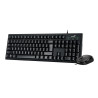 Combo Teclado + Mouse GENIUS KM-100SE USB