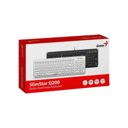 Teclado GENIUS Q200 slimstar USB
