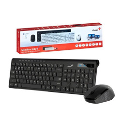 Combo Teclado + Mouse GENIUS SLIMSTAR 823 Inalámbrico