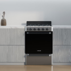 Cocina DREAN CD5603AI0 Multigas 56cm 4 hornallas acero inoxidable