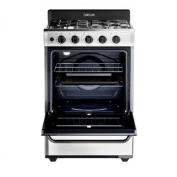 Cocina DREAN CD5603AI0 Multigas 56cm 4 hornallas acero inoxidable