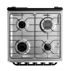 Cocina DREAN CD5603AI0 Multigas 56cm 4 hornallas acero inoxidable