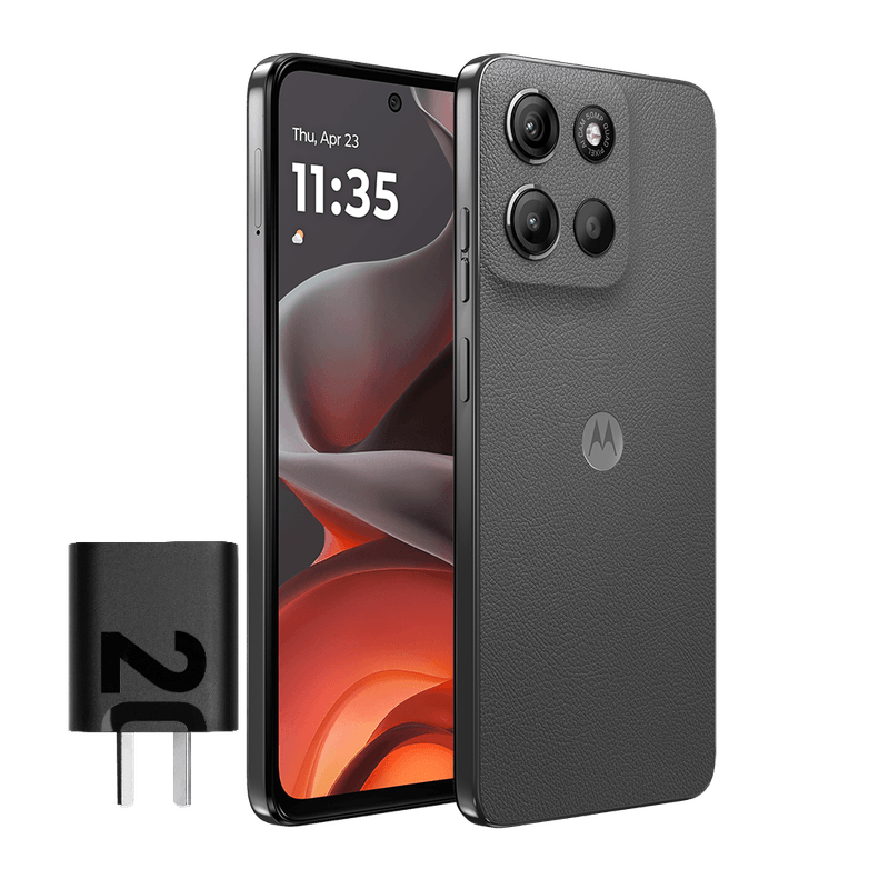 Celular MOTOROLA G15 4GB RAM 256GB gris con cargador
