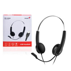 Auriculares con micrófono GENIUS HS-220U USB