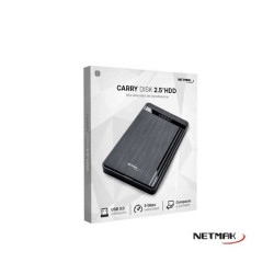 Disco externo NETMAK NM-CASE-3 4TB USB 3.0 para SATA 2.5''