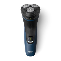 Afeitadora inálambrica PHILIPS S1151 3 cabezales azul