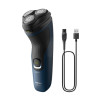 Afeitadora inálambrica PHILIPS S1151 3 cabezales azul