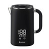 Pava eléctrica EVEREST ML-1703 1,7 Litros 1500W digital táctil negra