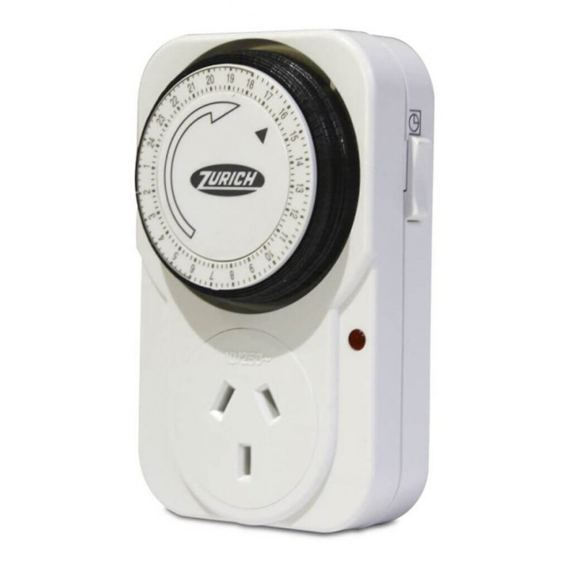 Timer mecanico zurich programable enchufable