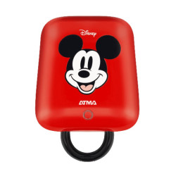 Waflera y sandwichera ATMA WS027DRN Mickey Mouse 700W rojo outlet