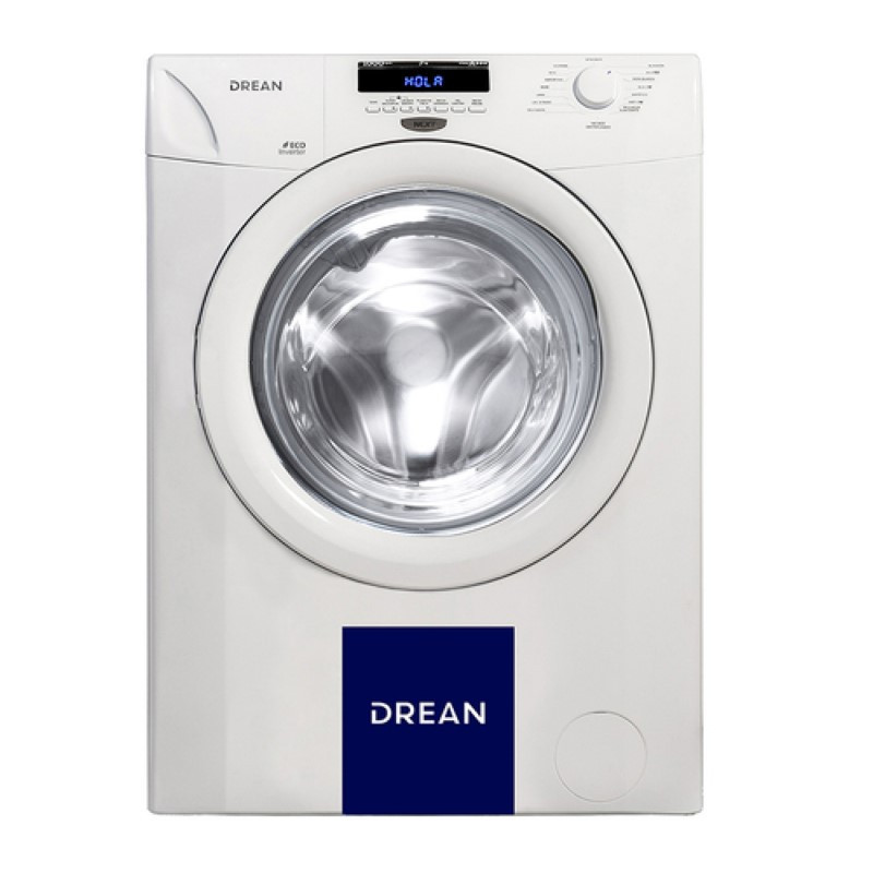 Lavarropa automático DREAN ECO Inverter carga frontal 7kg 1000rpm blanco outlet