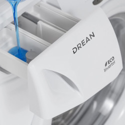 Lavarropa automático DREAN ECO Inverter carga frontal 7kg 1000rpm blanco outlet