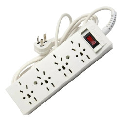 Prolongador multinorma CAMBRE 10A 4 tomas 3 metros blanco