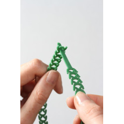Precinto flexible SCHNEIDER RAPSTRAP 300x10mm 10kgf verde
