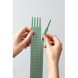 Precinto flexible SCHNEIDER RAPSTRAP 300x10mm 10kgf verde