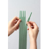 Precinto flexible SCHNEIDER RAPSTRAP 300x10mm 10kgf verde 6 unidades