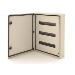Gabinete GENROD metálico estanco IP65 20x20x10cm 6 polos Din