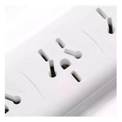 Prolongador multinorma KALOP 10A 6 tomas 1.5 metros blanco