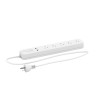 Prolongador SCHNEIDER 10A 5 tomas + 2 usb 1.5 metros blanco