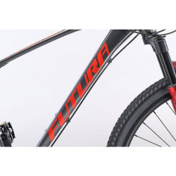Bicicleta FUTURA GAZELLE rodado 29 talle M cuadro de aluminio gris oscuro