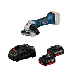 Combo amoladora inalámbrica BOSCH GWS 180-LI PROFESSIONAL + batería y cargador REACONDICIONADO
