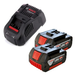 Combo amoladora inalámbrica BOSCH GWS 180-LI PROFESSIONAL + batería y cargador REACONDICIONADO